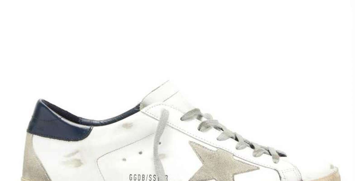 Golden Goose Outlet and leather trim