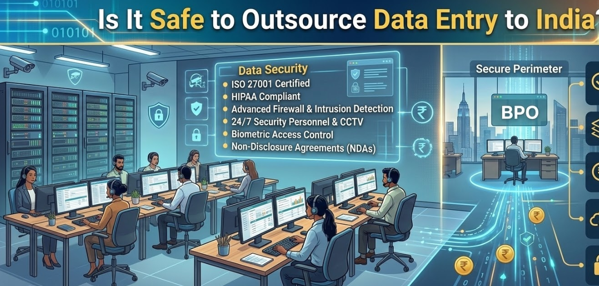 Is It Safe to Outsource Data Entry to India?